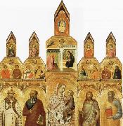 Pietro Lorenzetti Polyptych Spain oil painting artist